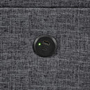 Camden - Power Sectional Sofa With Storage Ottoman And Built In Charging Ports - Gray