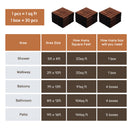 Acacia Wood Interlocking Deck Tiles Checker Pattern For Outdoor Flooring