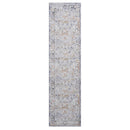 Payas - 2' X 8' Traditional Runner Rug - Ivory / Gray