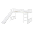 Loft Bed With Slide And Ladder