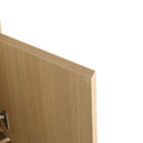 Modern Bathroom Vanity Combo With Single Resin Sink And Storage Cabinet