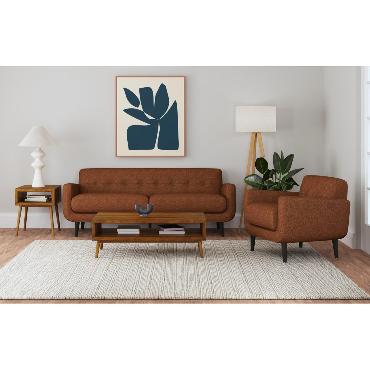 Hadley II Chair in Beige by Elements International, view 17
