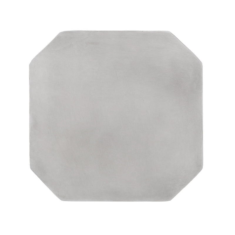 Outdoor, Lightweight Concrete Side Table - Natural