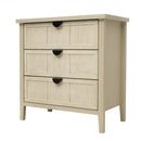 3 Drawer Cabinet, For Bedroom - Natural