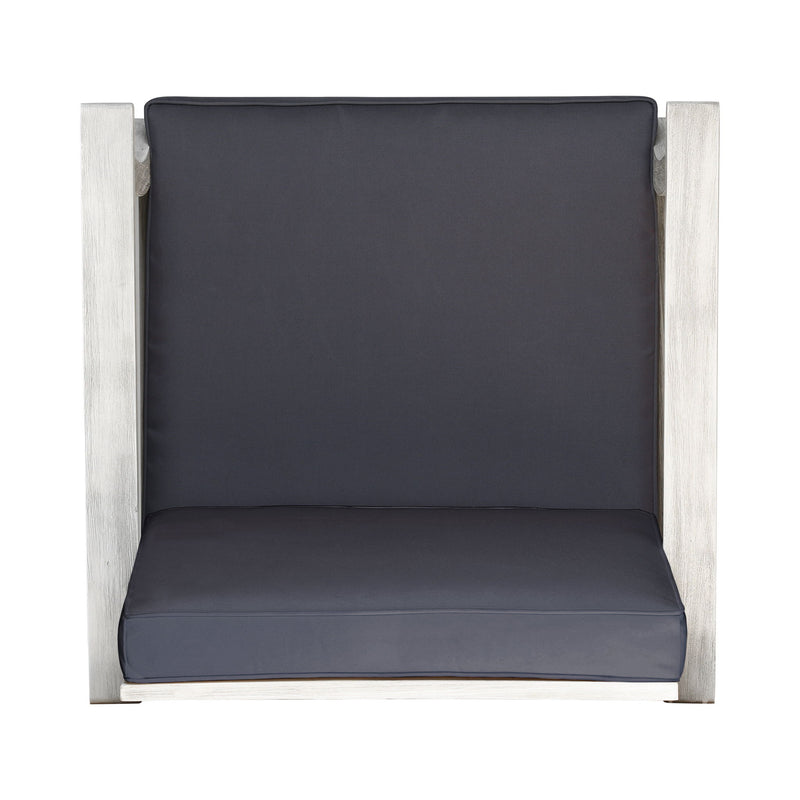 Perla - Contemporary Club Chair With Water Resistant Cushionі