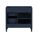 Bathroom Vanity Without Top Sink, Modern Bathroom Storage Cabinet With 2 Drawers And A Tip-Out Drawer