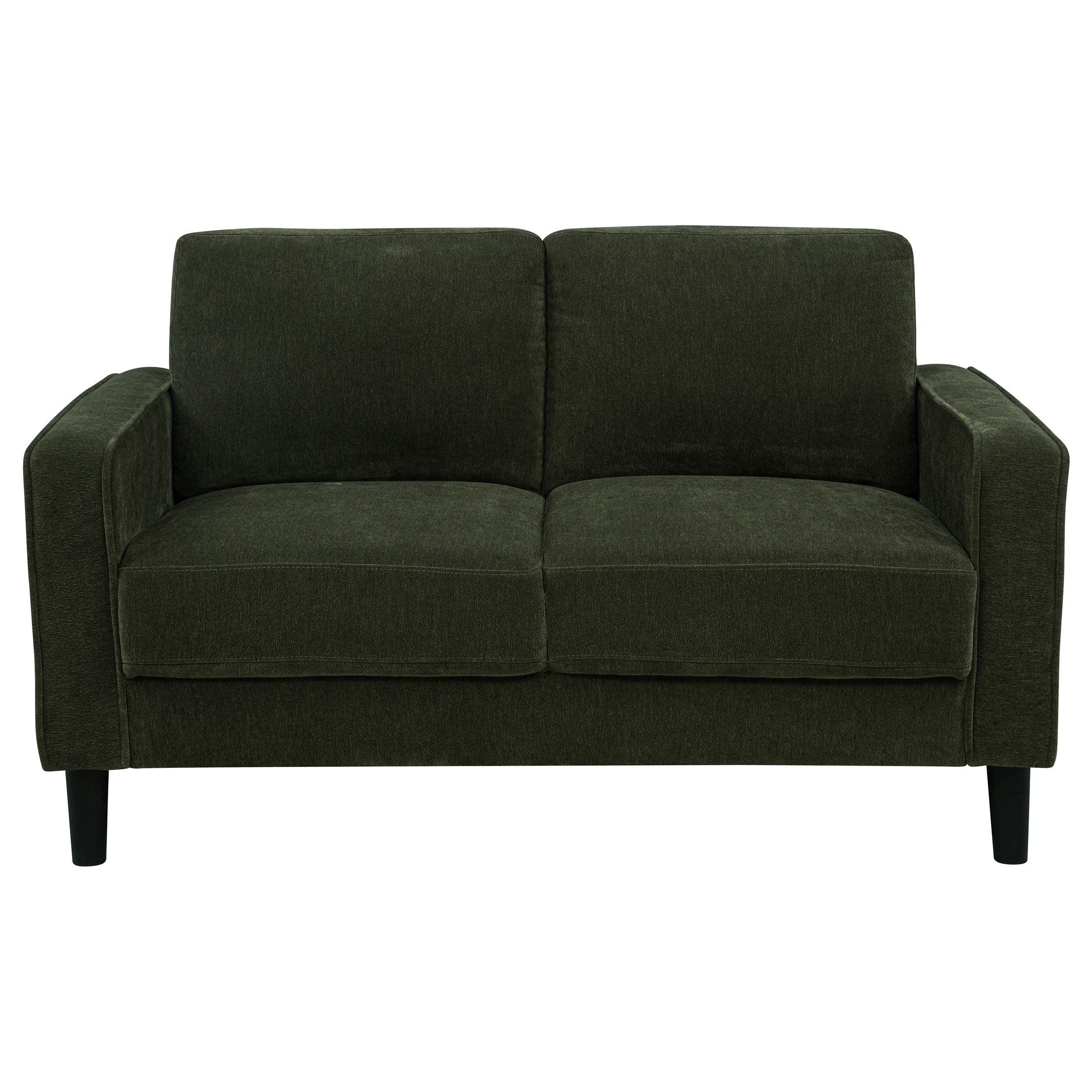 Ruth 2-piece Fabric Upholstered Track Arm Sofa Matcha Green — view 8