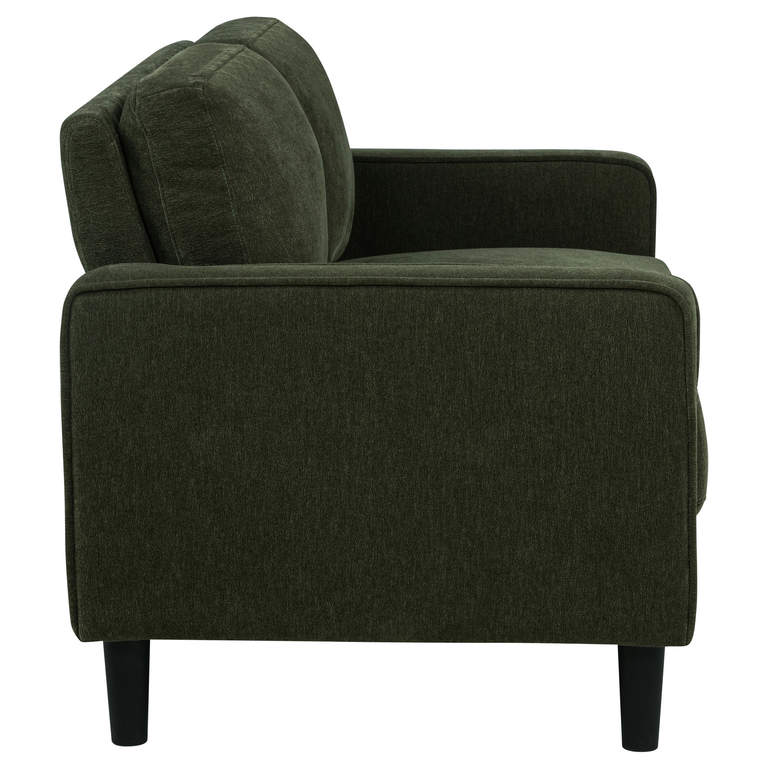 Ruth 2-piece Fabric Upholstered Track Arm Sofa Matcha Green — view 10