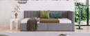 Upholstered Daybed, Sofa Bed Frame, No Box Spring Needed