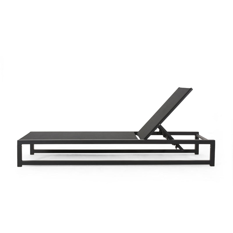 Venice - Classic Chaise Lounge With Adjustable Aluminum Frame