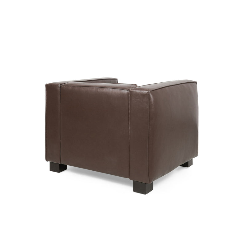 Vortexia - Club Chair With Tuxedo Design