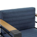 Giovanna - Club Chair Set With Aluminum Frame