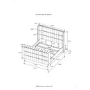 Isaiah - 5 Piece Bedroom Set With TV Lift-LED, Speakers And Fireplace