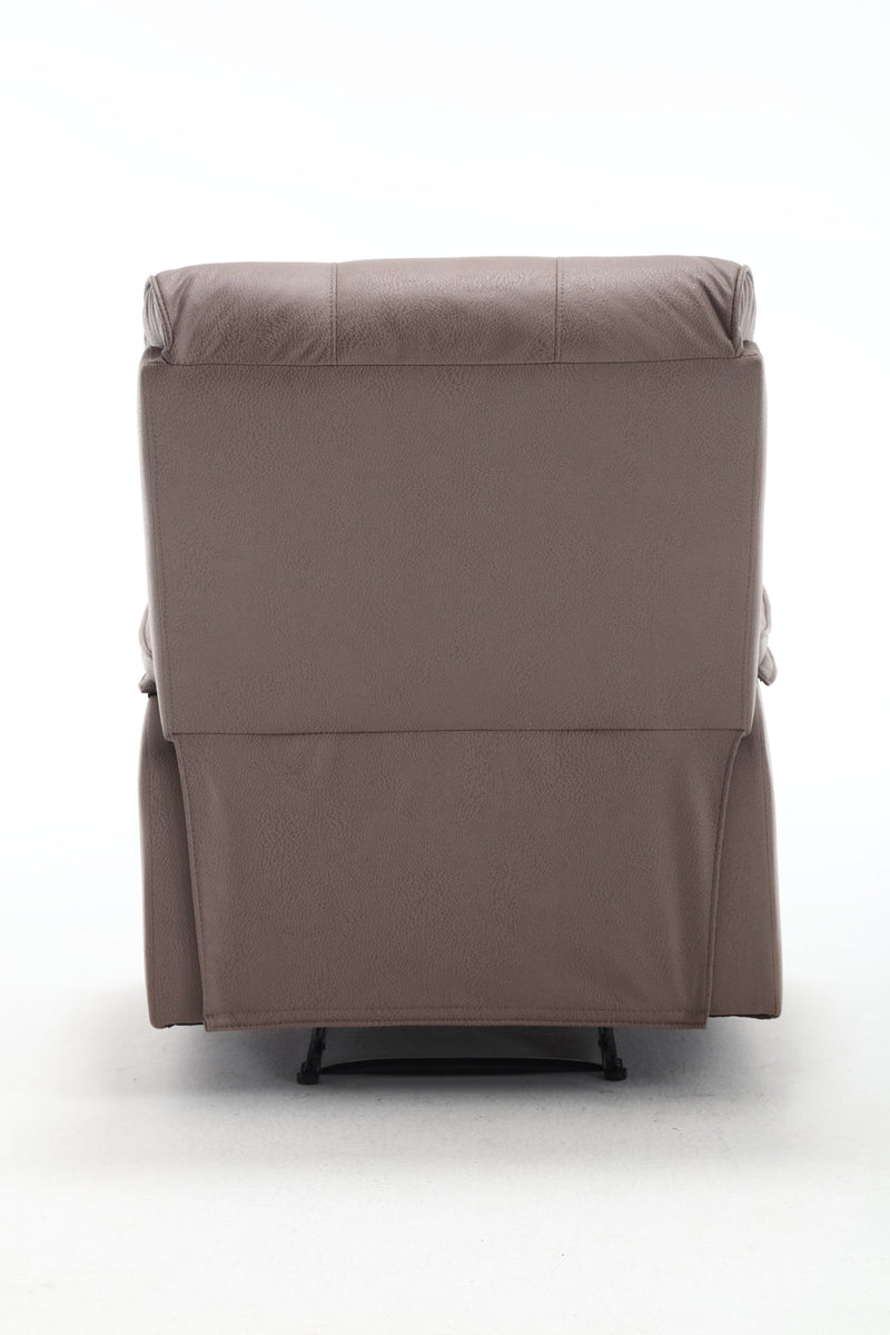 Modern Soft, Manual Recliner Chair - Brown