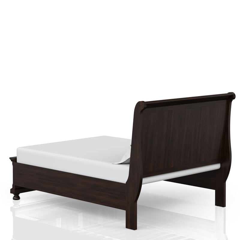 Queen Storage Bed - Cherry