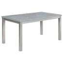 Dining Table Set, Table With A Rectangular Table And Upholstered Chairs