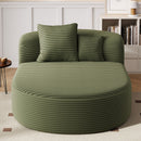 Modern Chaise Lounge Sofa Boneless Couch With Supportive Pillows