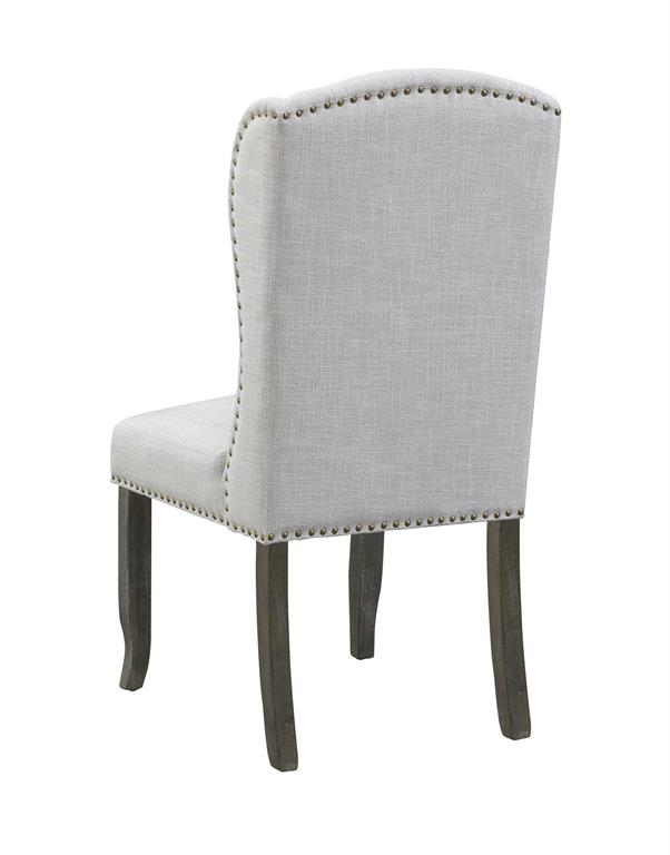 Juliet Set of 2 Side Chairs with Nailhead Trim