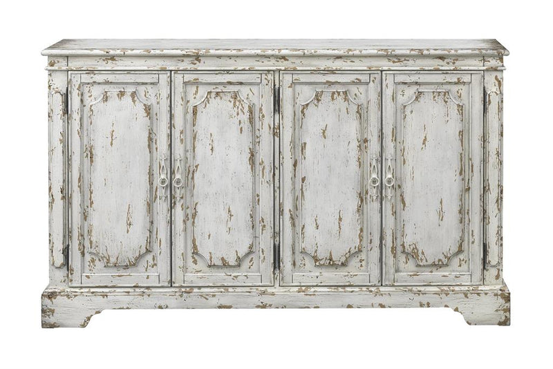 Frost Distressed Finish Sideboard Credenza