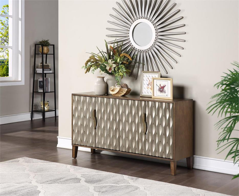 Perry 4 Door Buffet Sideboard Credenza