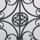 Darcie - Wrought Fireplace Screen, Ornate Design