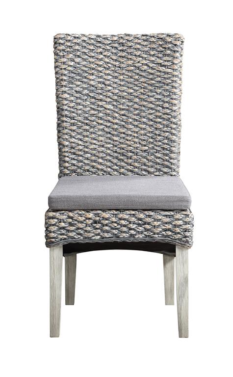 Set of 2 Seagrass Dining Chairs