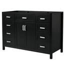 Bathroom Vanity Cabinet Only With 2 Soft Close Doors And 8 Drawers