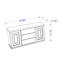 Ariya - Buffet With Clear Glass Inlay