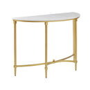 Bordeaux - Console Table - White / Gold