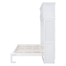 Murphy Modern Bed With Top Cabinets For Space Saving And Comfort