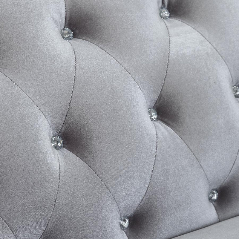 Frostine - Upholstered Tufted Sofa Set