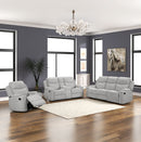 Galya - Motion Sofa - Light Gray Chenille