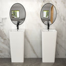 Pedestal Sink 16" For Powder Rooms - White