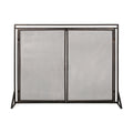 Samantha - Iron Fireplace Screen 2 Door Design