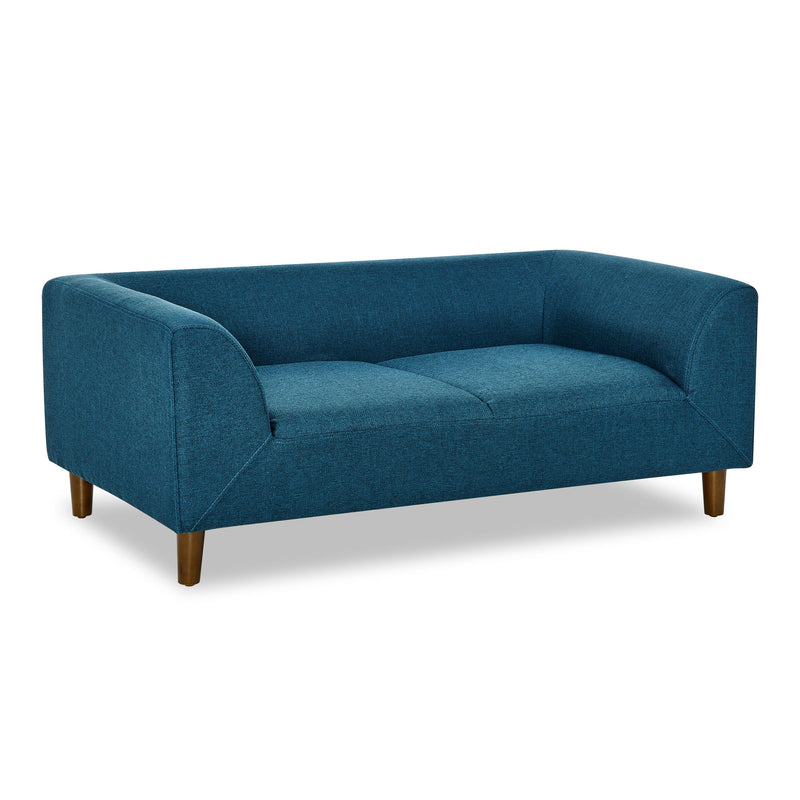 Modern Rectangular Pet Sofa With Backrest And Armrests For Small And Medium Dogs, Soft Cushion