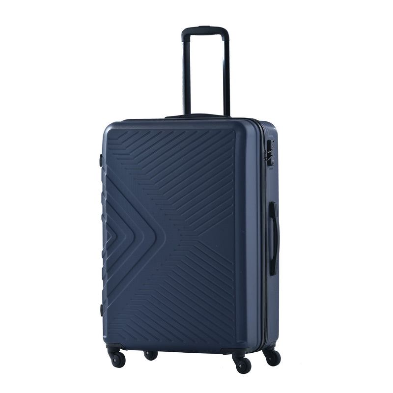 3 Piece Luggage Sets Lightweight Suitcase With Two Hooks, Spinner Wheels, Tsa Lock, Durable Hard Shell
