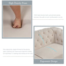 Sofa With Thick Removable Seat Cushion, 3 Seater