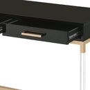 Adiel - Sofa Table - Black / Gold