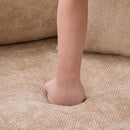 Accent Chair With 2 Bolster Pillows