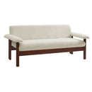 Loveseat Sofa 2 Seater Couch With Armrest Pillows