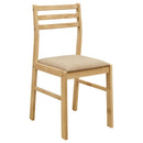 Bucknell - 3 Piece Round Drop Leaf Dining Table Set