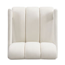 Modern Minimalist Leisure Armchair With L Shaped Armrests
