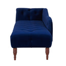 Samuel - Tufted Roll Arm Chaise Lounge