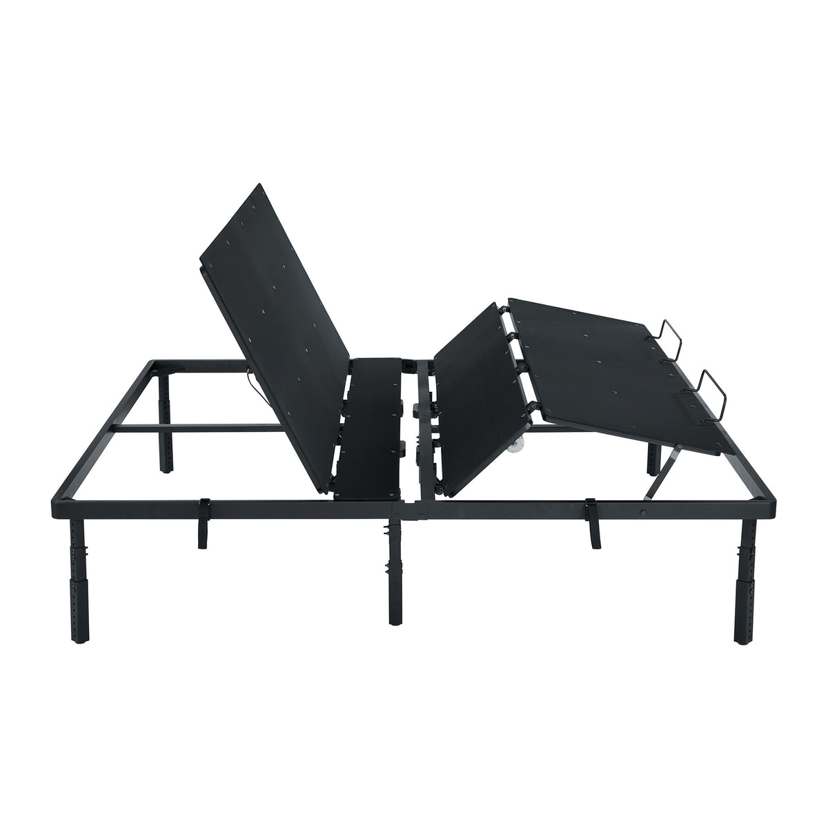 Z Base Pro Adjustable Bed With Head And Foot Incline in Black by Elements International, view 5
