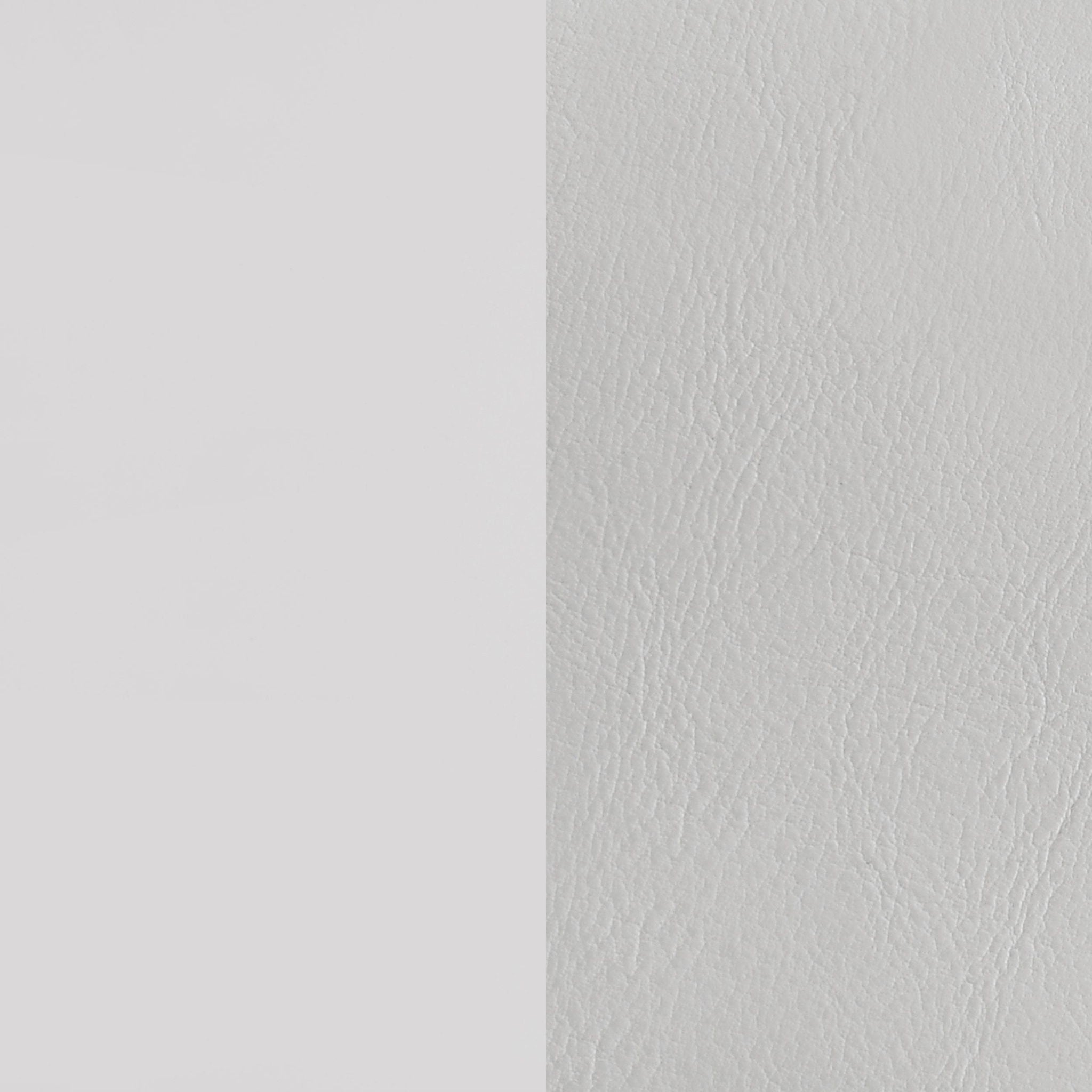 Cassia Eastern King LED Panel Bed White High Gloss