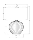 Lighting, Table Lamp, Ceramic, Contemporary - Black