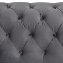 Upholstered Loveseat Sofa With Thick Removable Seat Cushion