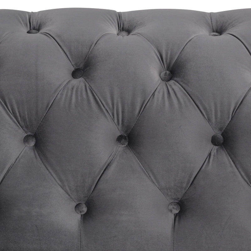 Sofa With Thick Removable Seat Cushion, 3 Seater