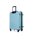 3 Piece Luggage Sets Lightweight Suitcase With Two Hooks, Spinner Wheels, Tsa Lock, Durable Hard Shell
