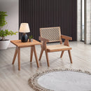 Velentina - Accent Chair - Rattan & Natural